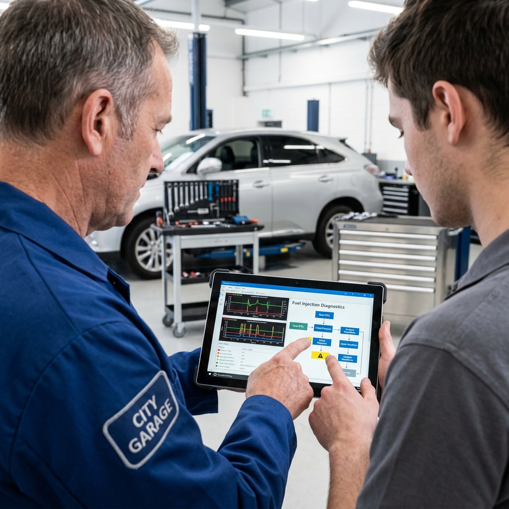 Gemeinsame Prozessanalyse am Tablet